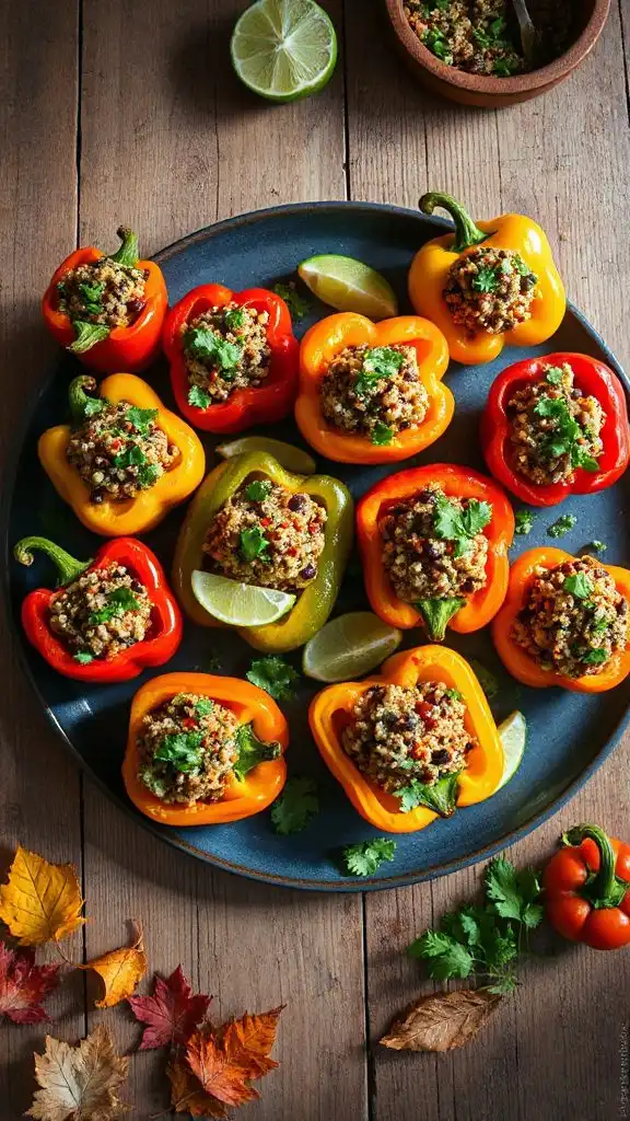 autumn stuffed bell pepper recipes