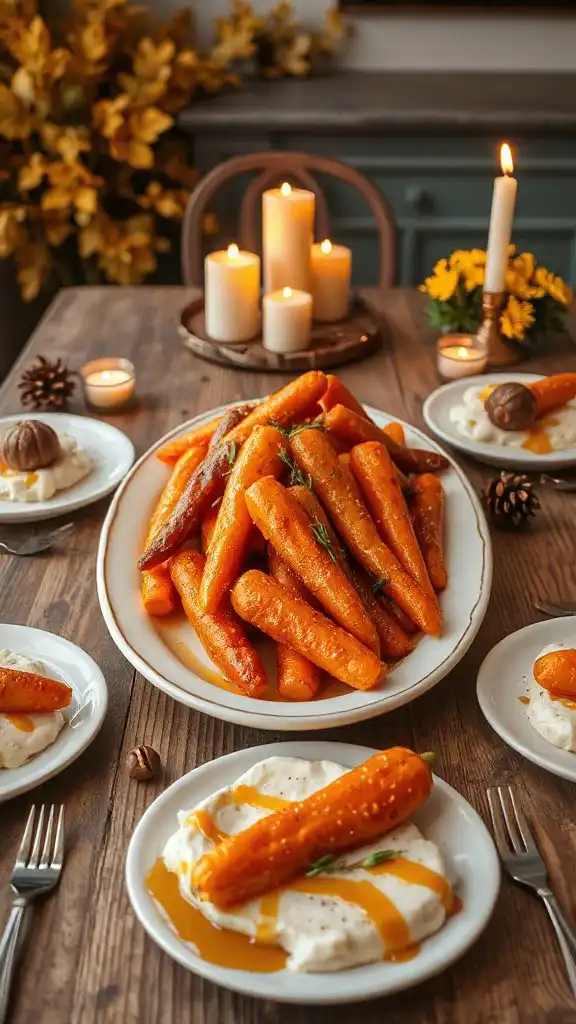 autumn sweet carrot side dish