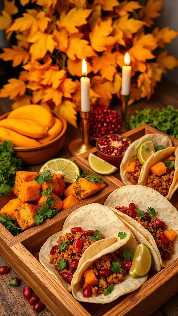 autumn themed taco dinner recipes