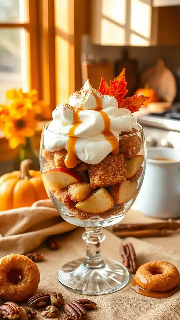 autumn trifle dessert layers autumn trifle dessert layers