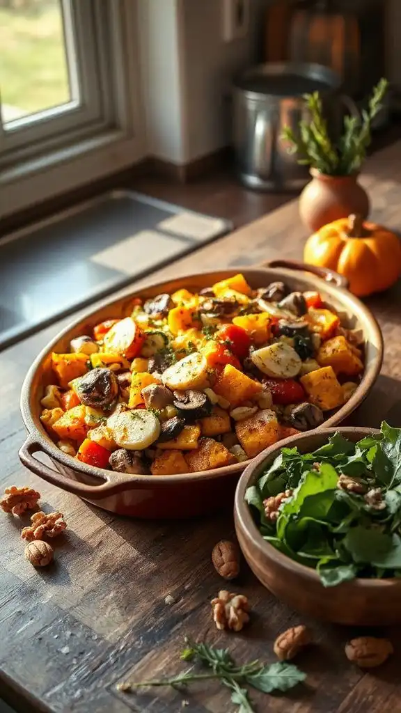 autumn vegetable casserole recipe