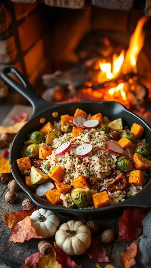 autumn vegetable skillet recipe autumn vegetable skillet recipe