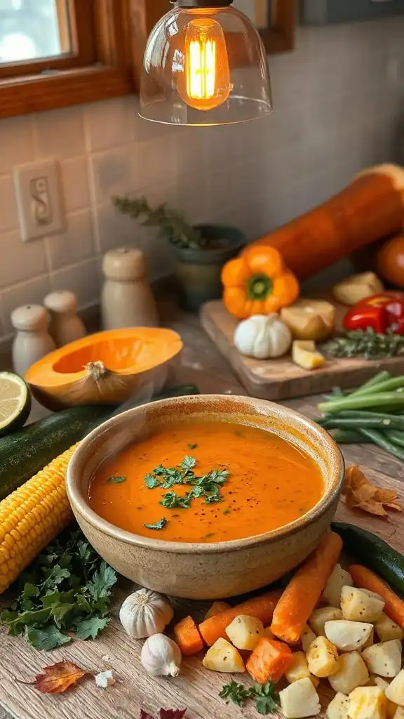 autumn vegetable soup recipe