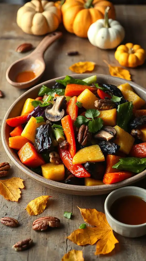 autumn vegetable stir fry recipe