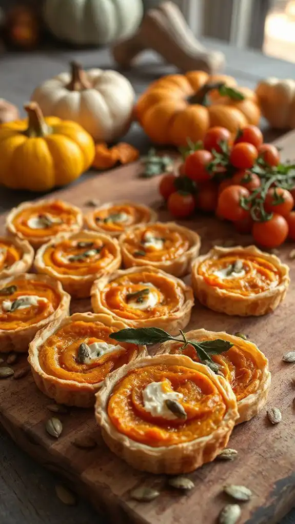 autumn vegetable tart recipe