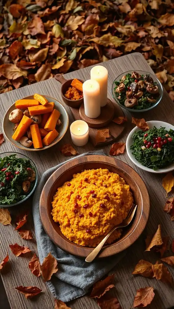 autumn vegetarian dinner ideas