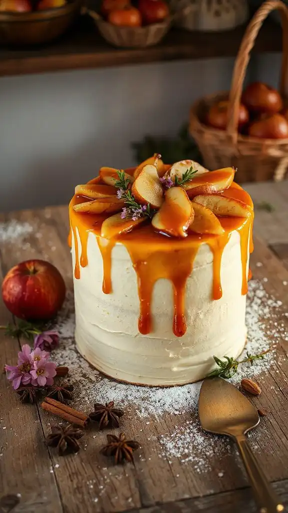 autumnal almond pear delight