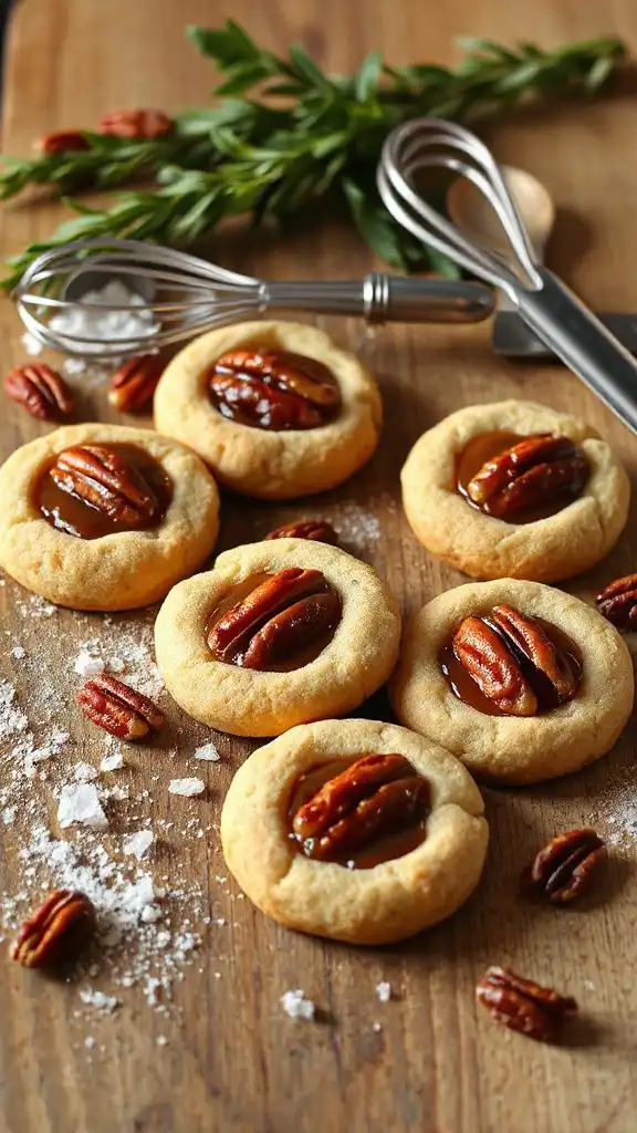 bake pecan pie cookies