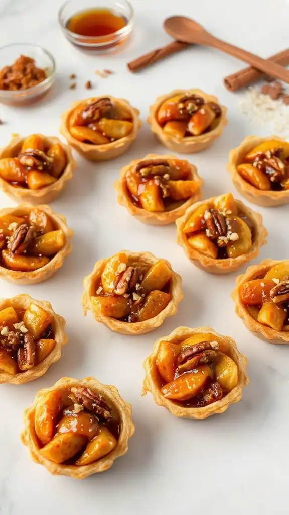 bake tarts until golden