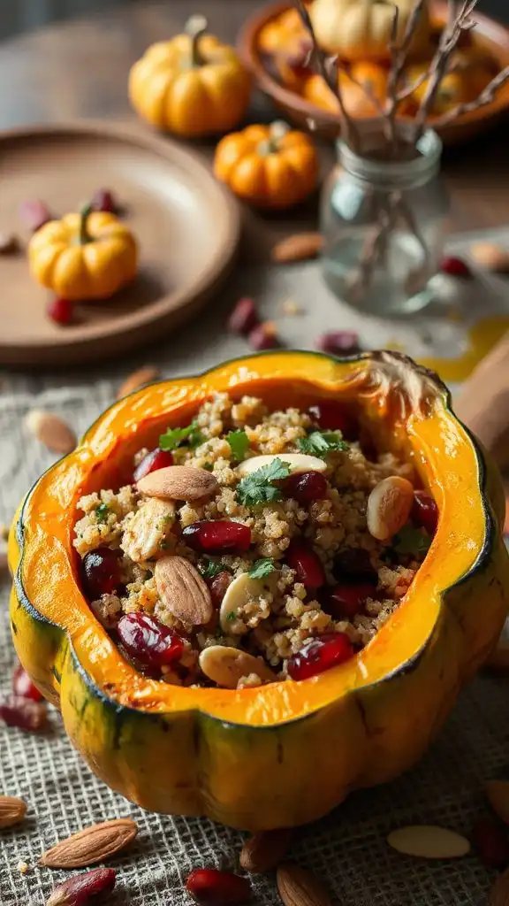 baked acorn squash delight