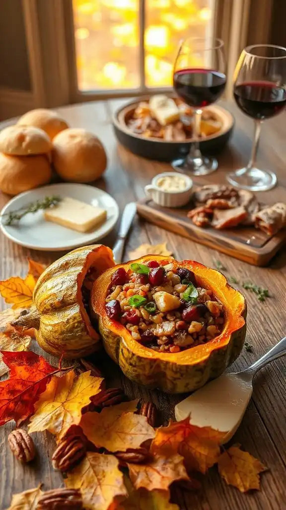 baked acorn squash recipe