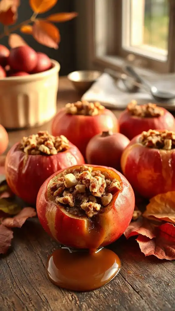 baked apples with cinnamon