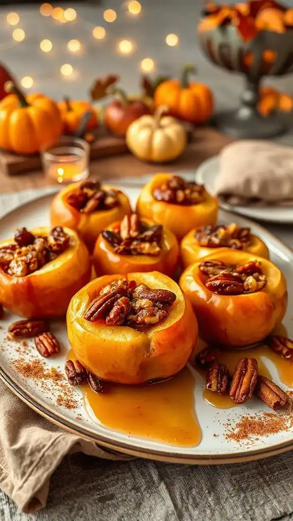 baked cinnamon stuffed apples recipe