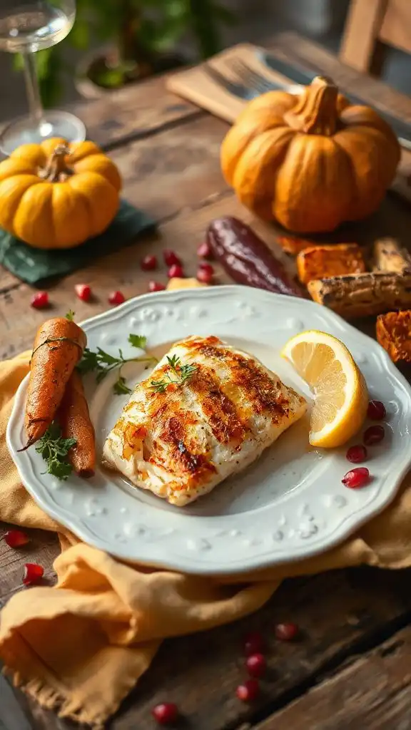 baked cod with vegetables