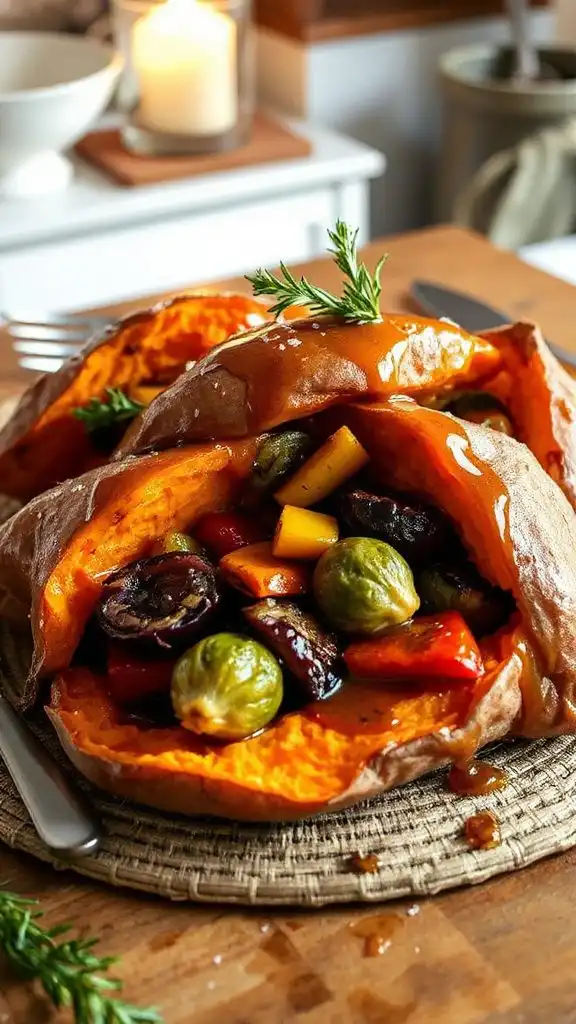 baked sweet potatoes recipe