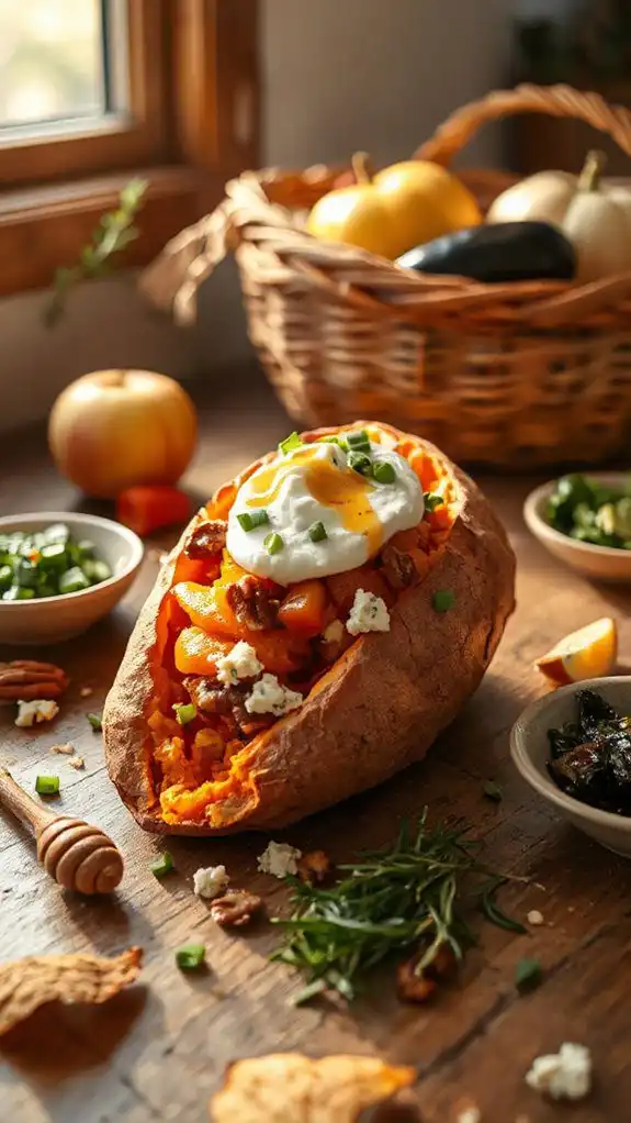 baked sweet potatoes versatility