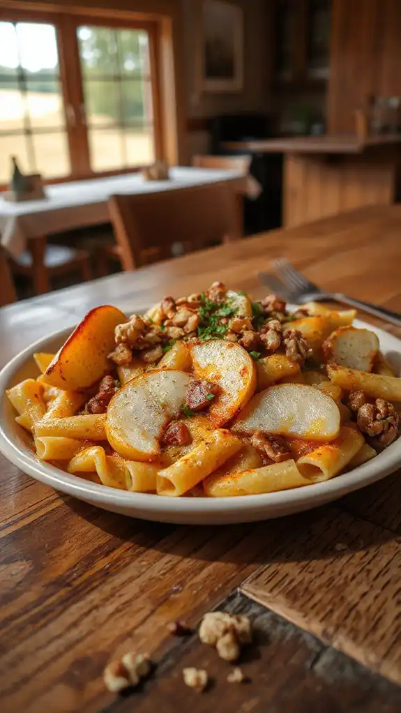 baked ziti with pears