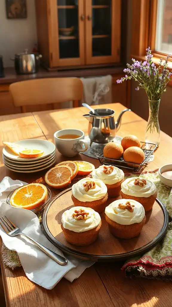 baking flavorful mini cakes