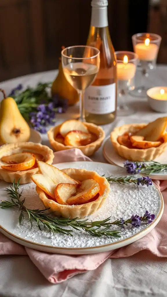 baking perfect pear tartlets baking perfect pear tartlets