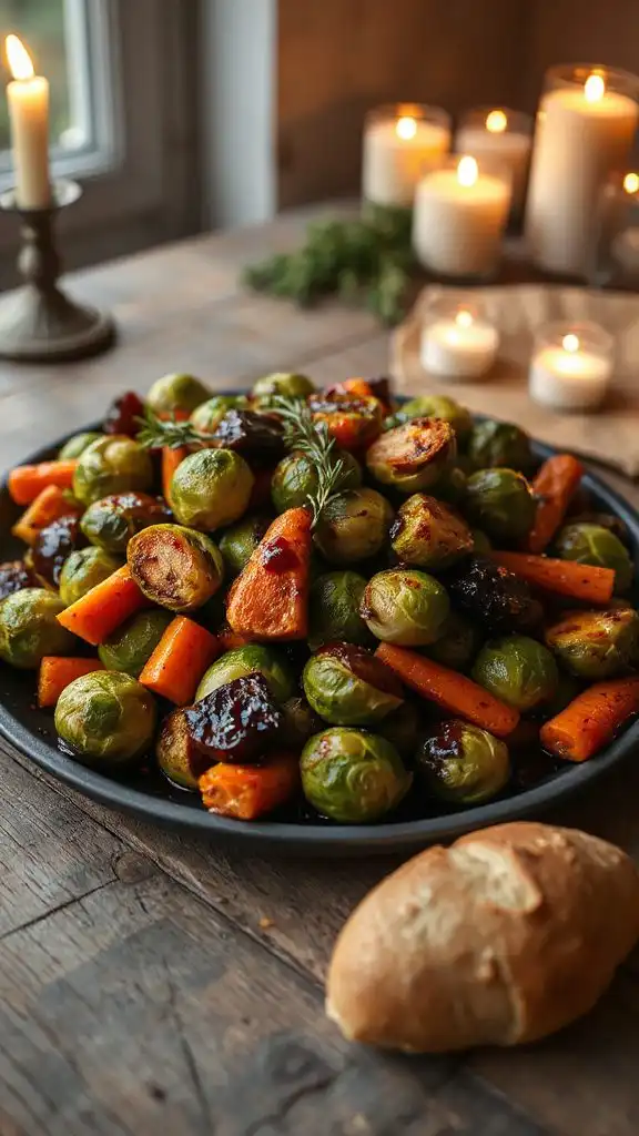 balsamic glazed vegetable delight