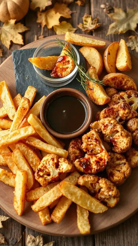 balsamic roasted cauliflower wedges
