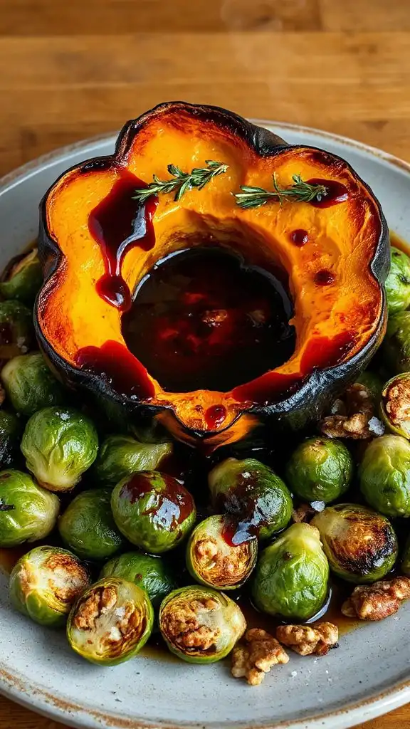 balsamic roasted vegetable side dish