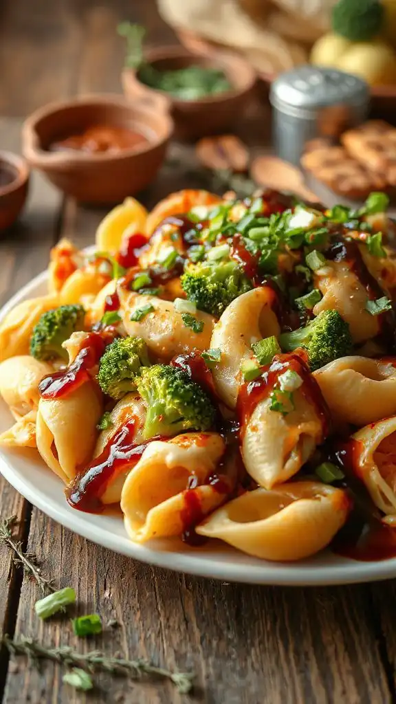 barbecue chicken broccoli casserole