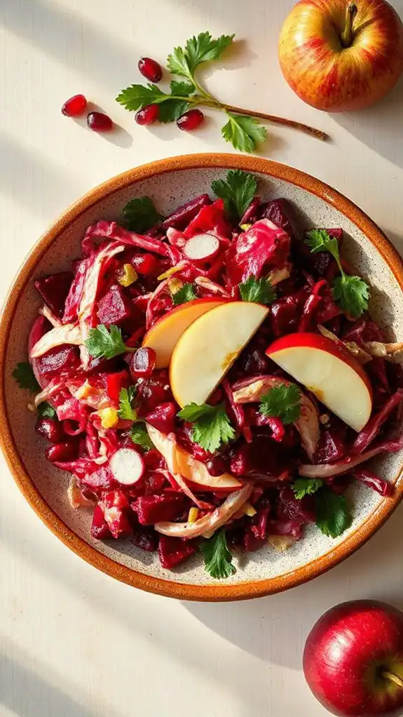 beet and apple salad