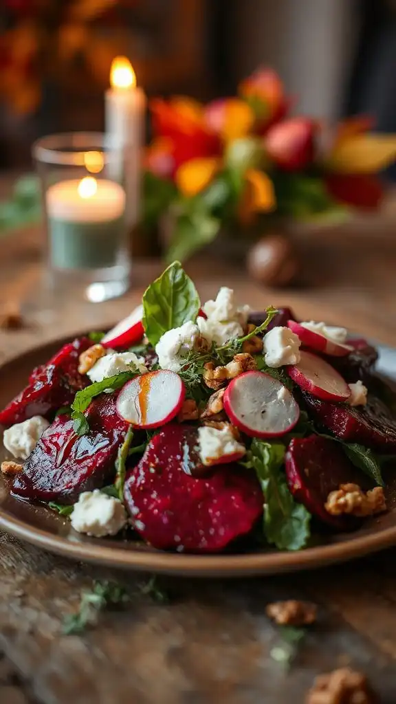 beet goat cheese salad beet goat cheese salad