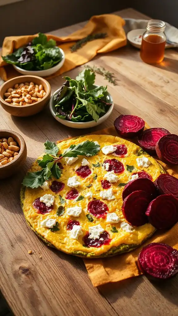 beet greens frittata recipe