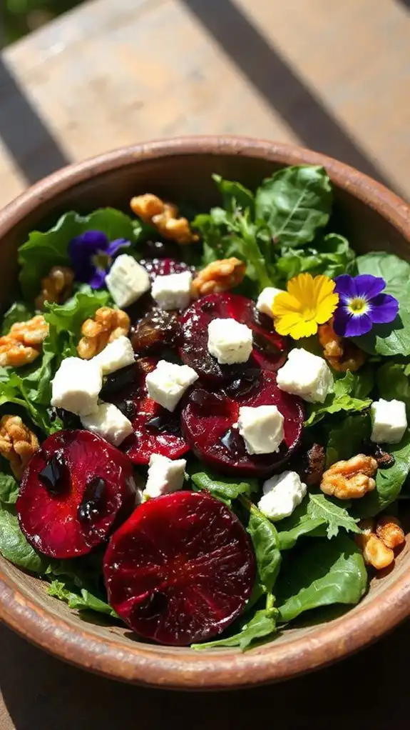 beet salad with goat cheese