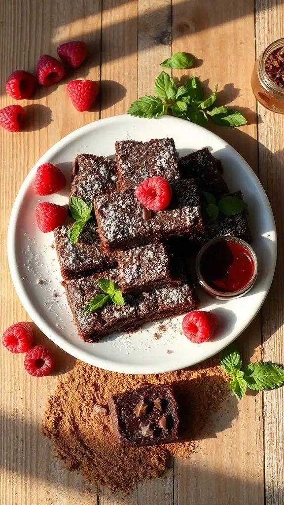 beetroot infused chocolate brownies