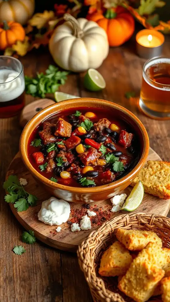 bold and flavorful chili