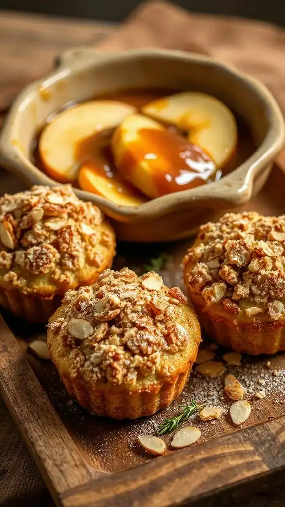 bourbon infused almond apple crisp bourbon infused almond apple crisp