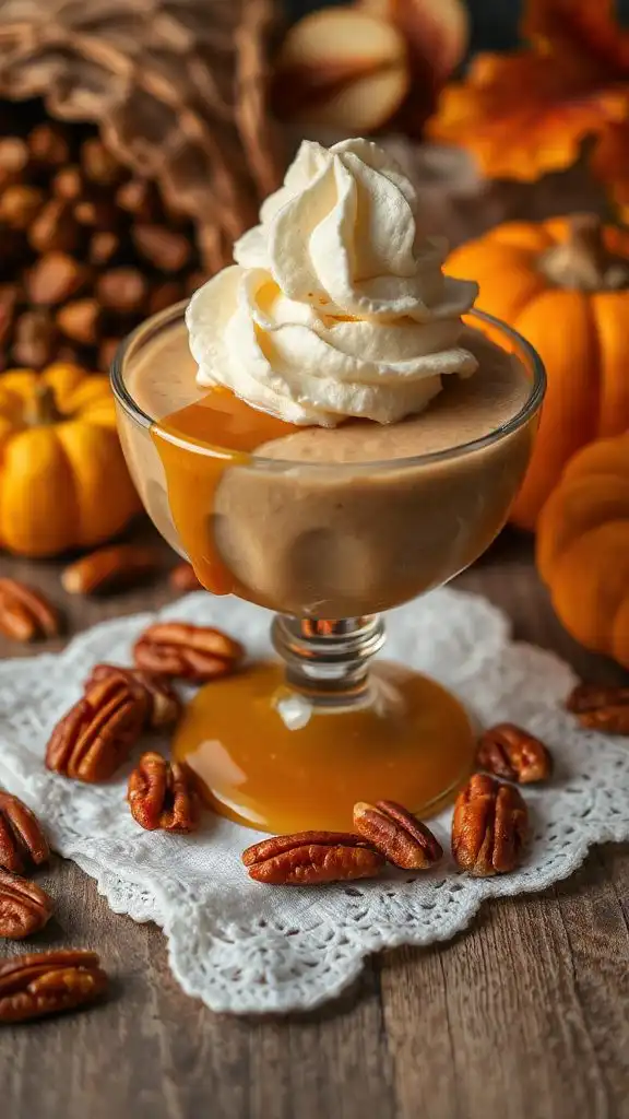 bourbon infused butterscotch pudding