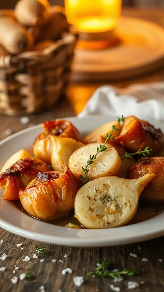 braised fennel and turnips