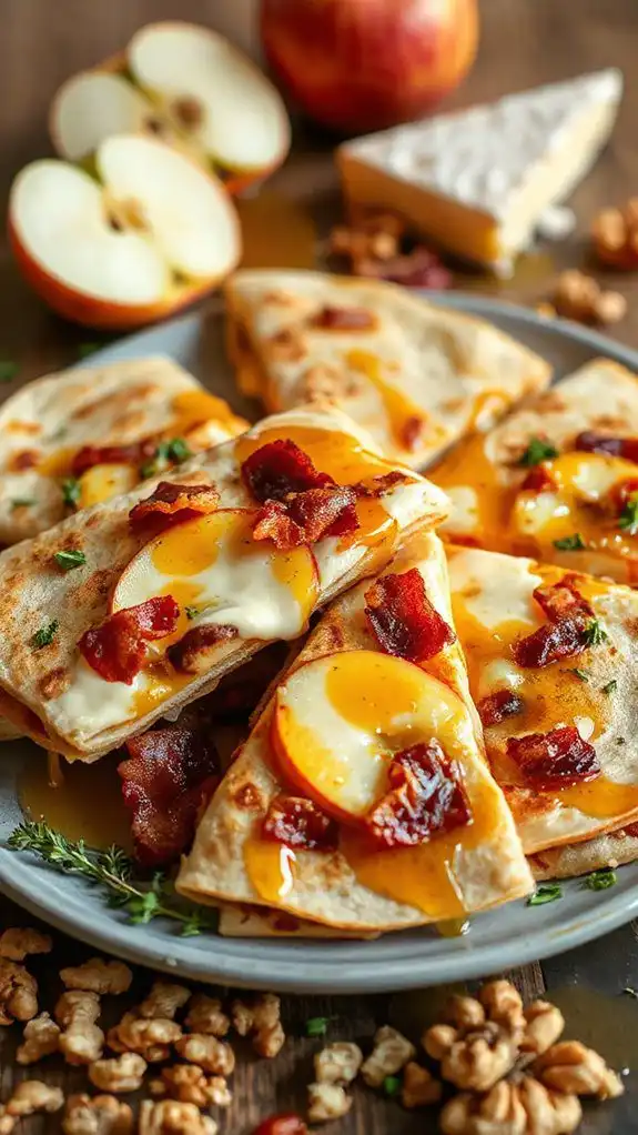 brie apple quesadilla recipe