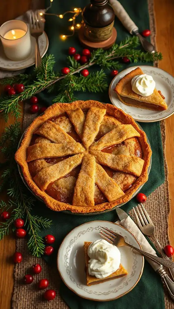 brown butter maple cookie pie