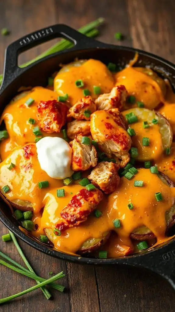 buffalo chicken skillet recipe