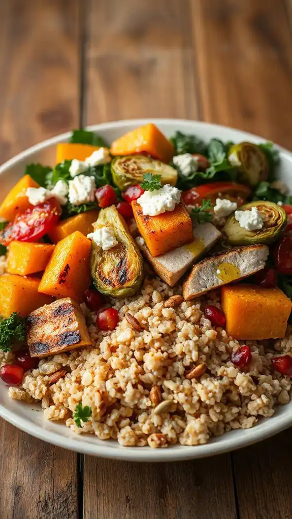 bulgur salad with chicken