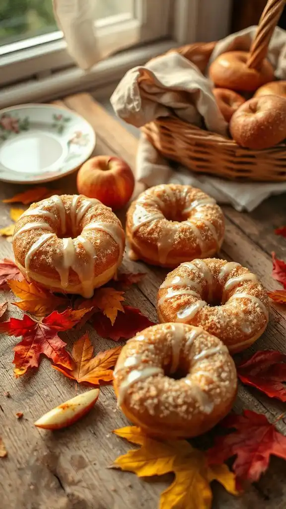 buttermilk donuts with glaze
