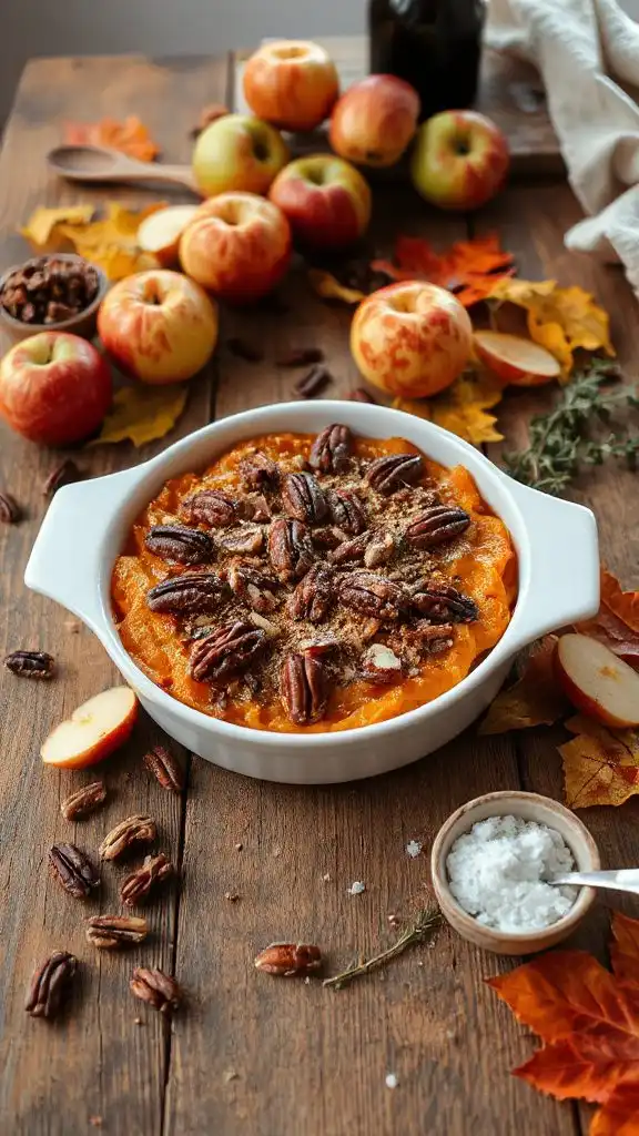 butternut squash apple casserole butternut squash apple casserole