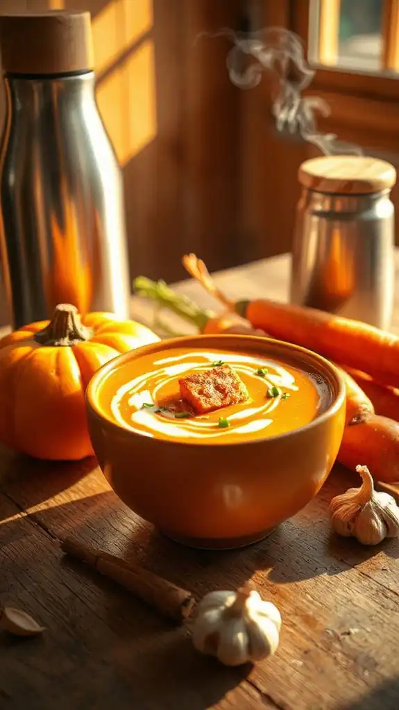 butternut squash carrot soup