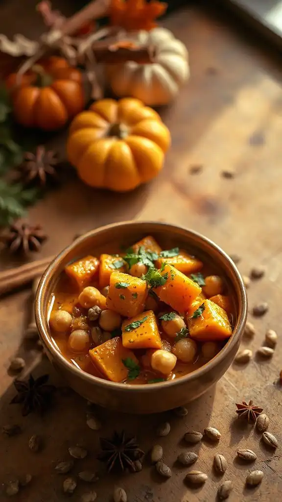 butternut squash chickpea curry