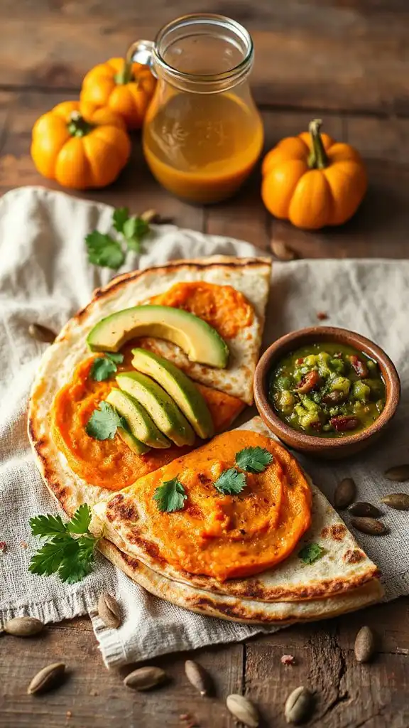 butternut squash quesadillas recipe