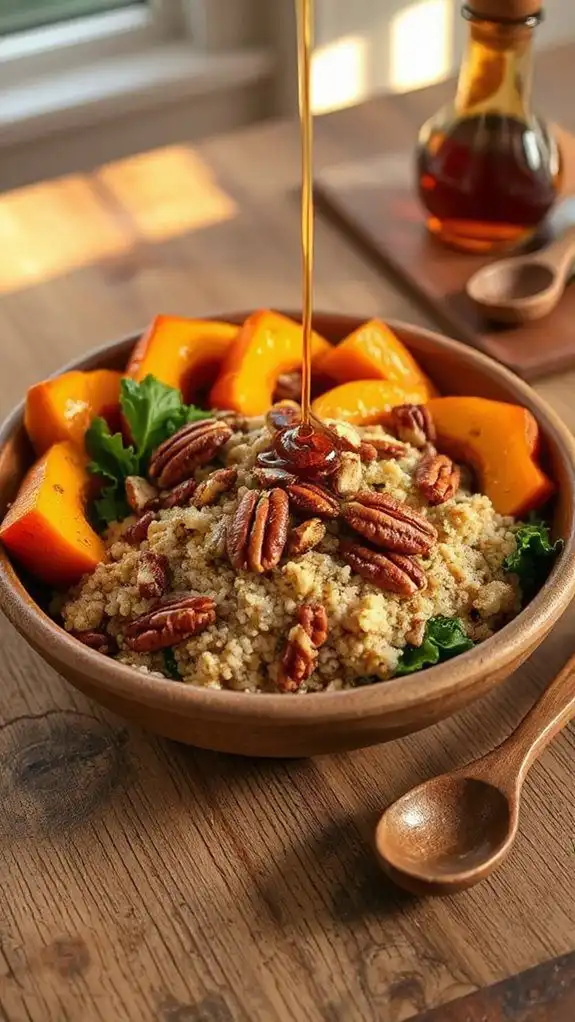 butternut squash quinoa bowl