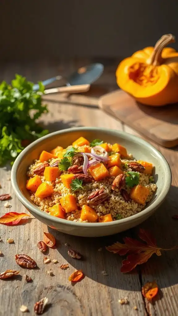 butternut squash quinoa salad