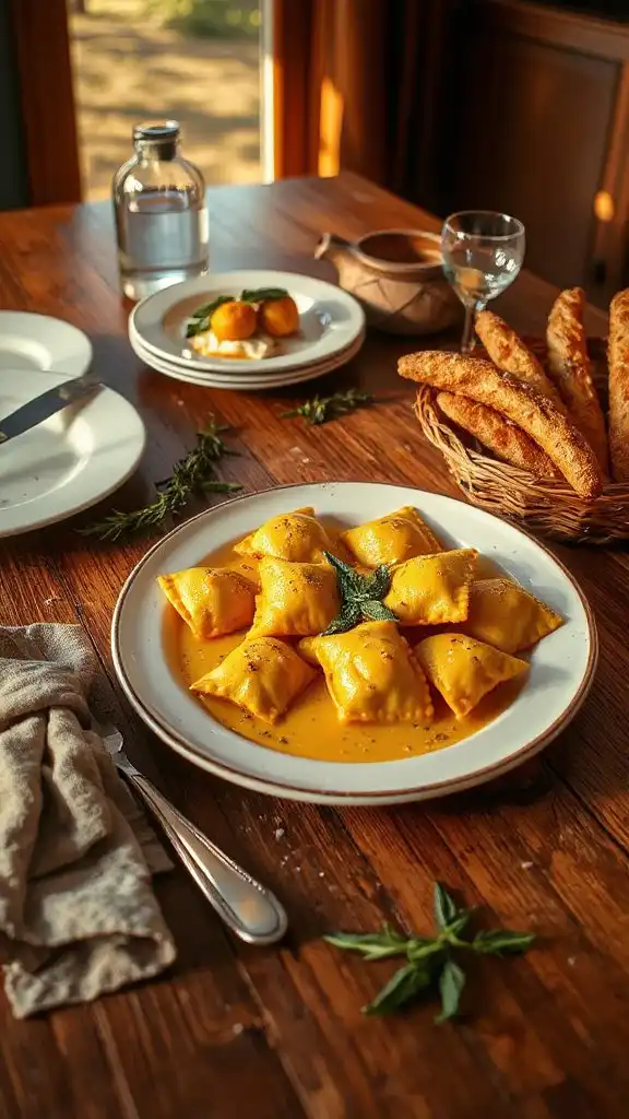 butternut squash ravioli recipe