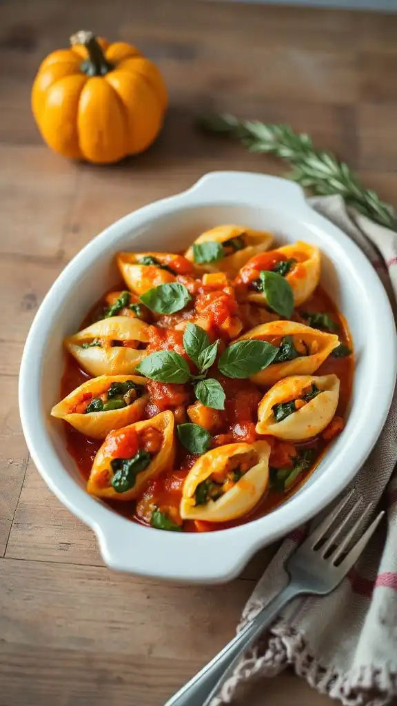 butternut squash stuffed shells