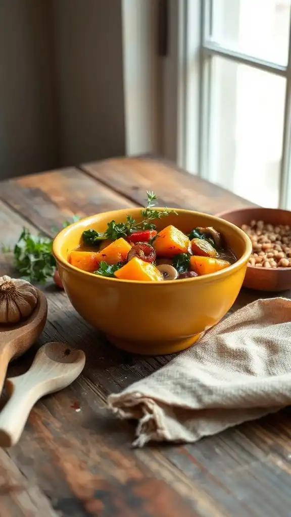 butternut squash vegetable stew